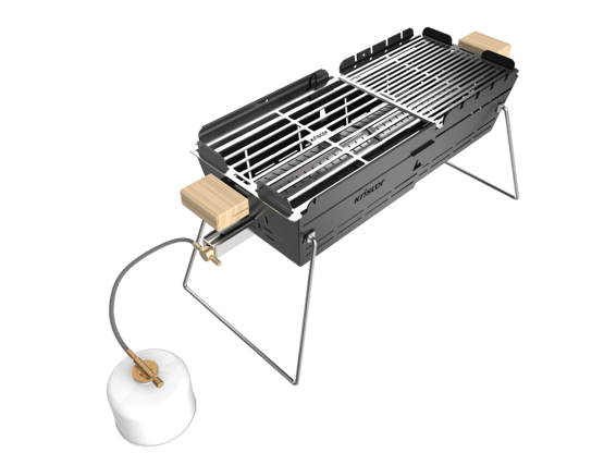 Gasgrill Knister